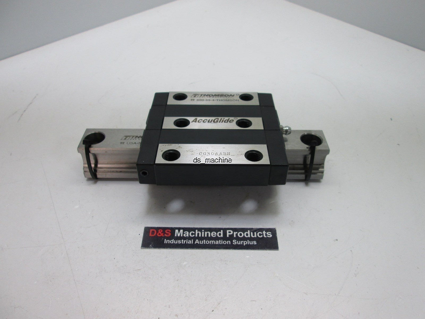 Used Thomson RG30NL0179 179mm AccuGlide Rail w/Thomson CG30AABN Slide