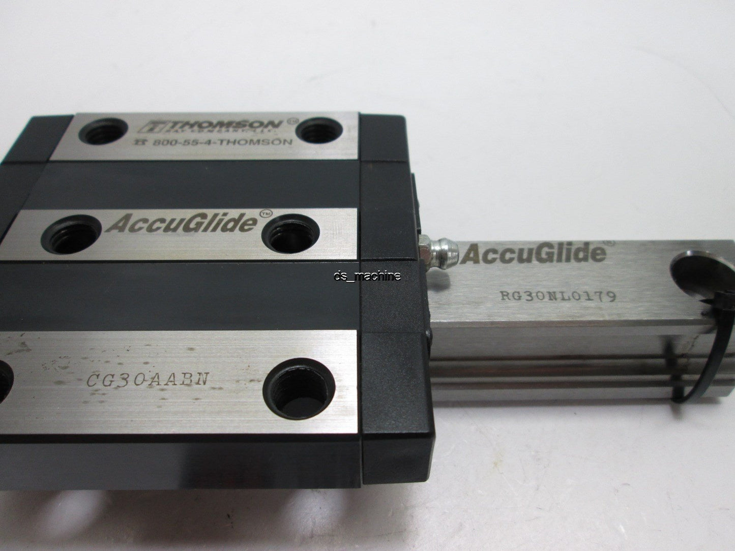 Used Thomson RG30NL0179 179mm AccuGlide Rail w/Thomson CG30AABN Slide