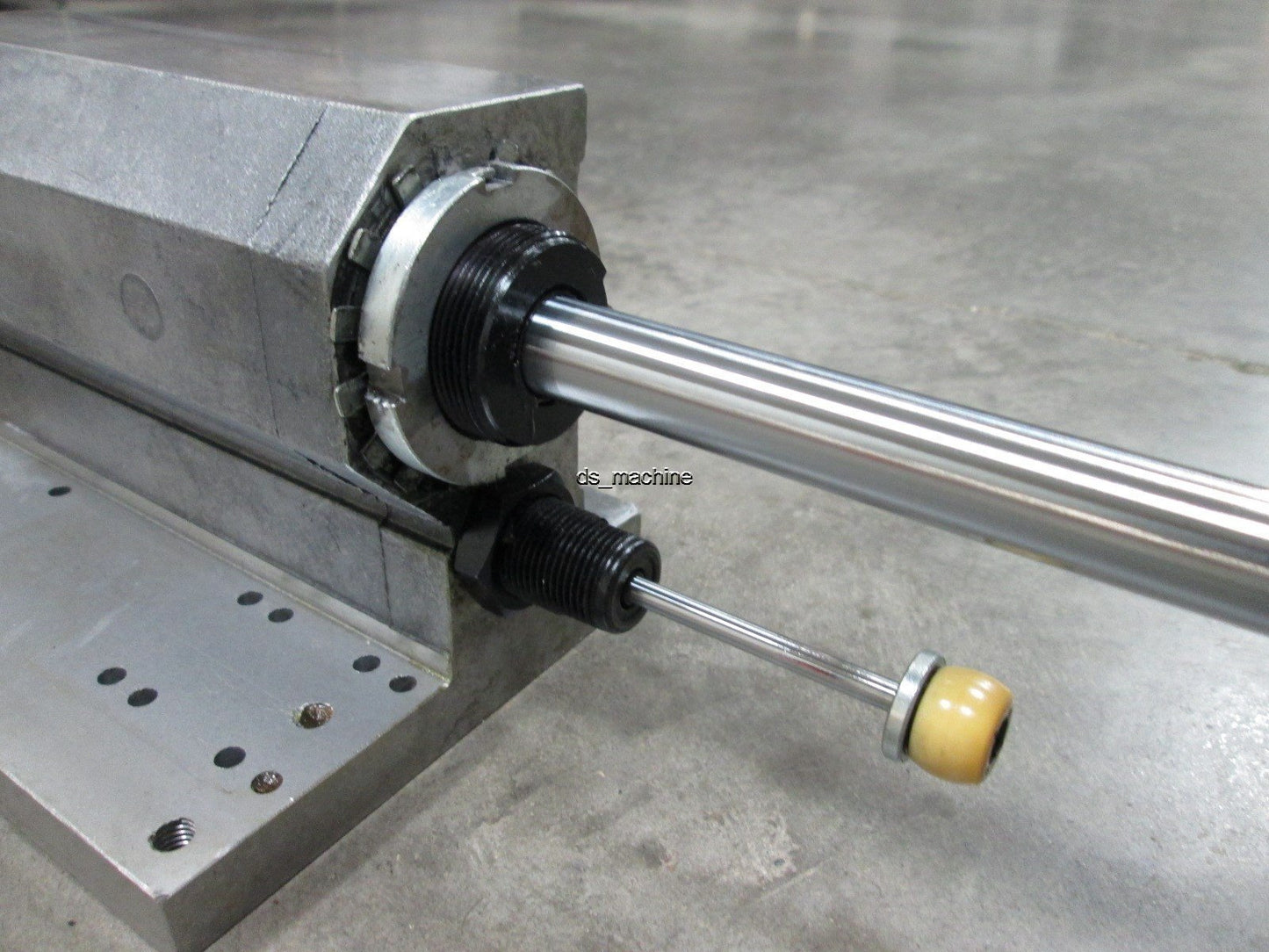 Used Pneumatic Cylinder 35-1/2" Stroke, 1-1/2" Bore, 16mm Shaft Diameter