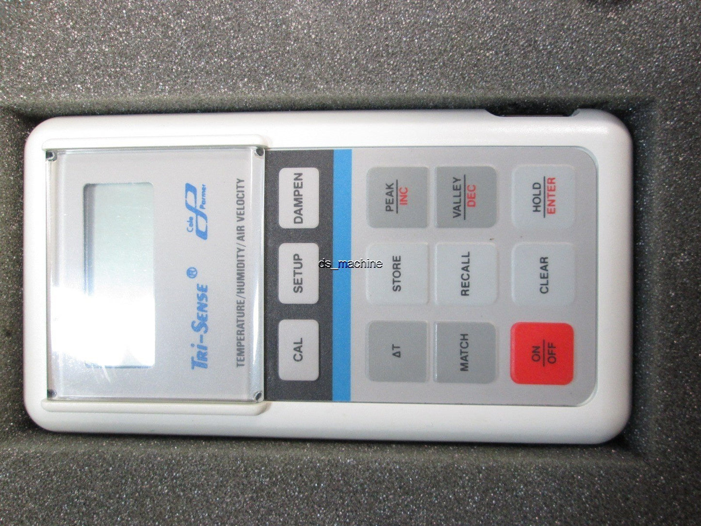Used Cole-Parmer 37000-00 Temperature, Humidity and Air Velocity Meter w/ Hard Case