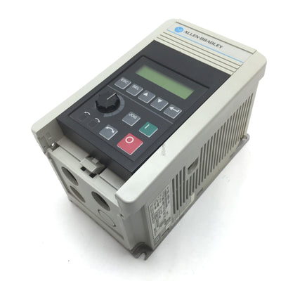 Used Allen Bradley 1305-AA03A-HA1 Ser-C Adjustable Frequency AC Drive *Damaged Case*