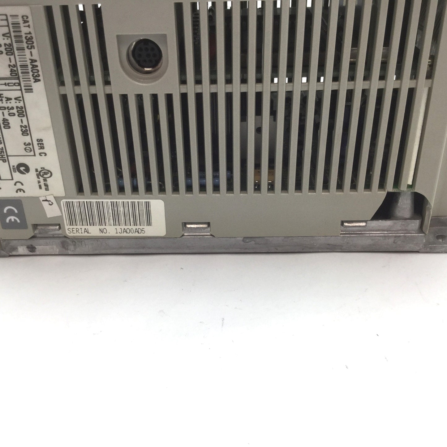 Used Allen Bradley 1305-AA03A Ser-C Adjustable Frequency AC Drive *Damaged Case*