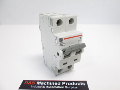 Used Cutler Hammer WMS2C10 C10 2-Pole Circuit Breaker, 415V, 10A