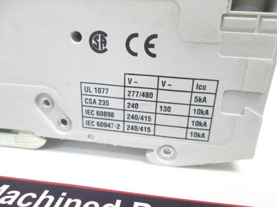 Used Cutler Hammer WMS2C10 C10 2-Pole Circuit Breaker, 415V, 10A