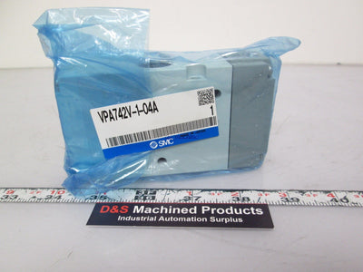 New SMC VPA742V-1-04A Vacuum Solenoid Valve 1/2" Port NC -100kPa to 0.2MPa