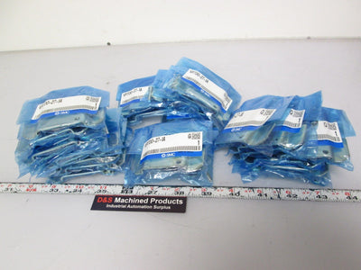 New Lot of 25 New SMC VP700-27-1A Metal Brackets for VP742 Solenoid Valves