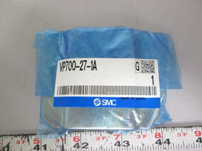 New Lot of 25 New SMC VP700-27-1A Metal Brackets for VP742 Solenoid Valves
