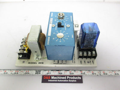 Used Banner B3-1500 BRB Photoelectric Amplifier Logic Module w/ Relay Control 115VAC