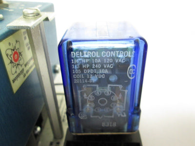 Used Banner B3-1500 BRB Photoelectric Amplifier Logic Module w/ Relay Control 115VAC