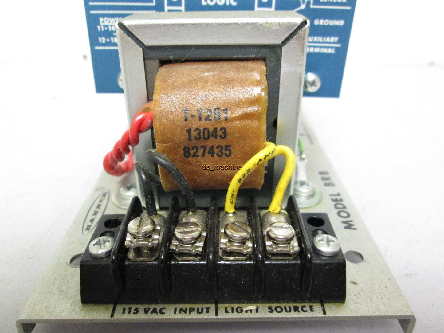 Used Banner B3-1500 BRB Photoelectric Amplifier Logic Module w/ Relay Control 115VAC