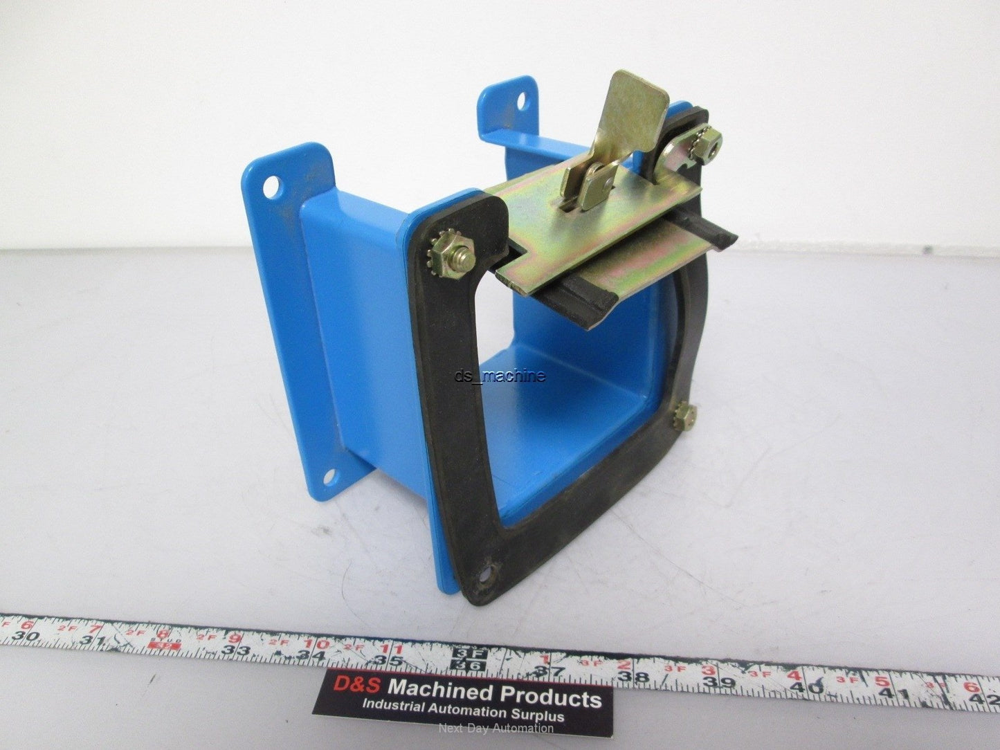 Used Hoffman F44LN3 Lay-In Wireway Nipple 4" x 4" x 3" Blue Color