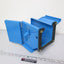 Used Hoffman 4" x 4" Wireway Elbow Outside Open 2 Hinge w/ 1 Gasket *1 Hole*