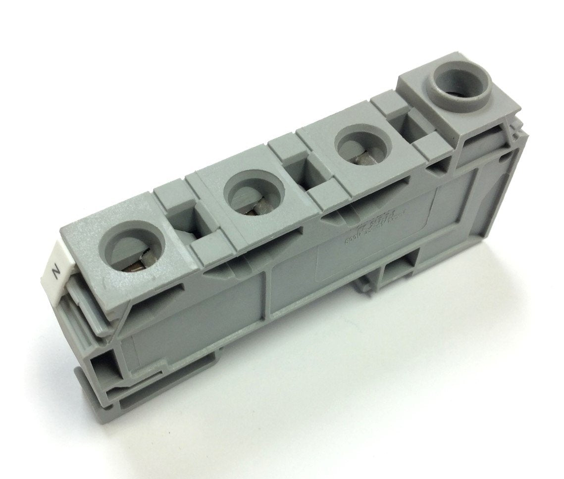 Used Lot of 4 Wago 284-621 Distribution Terminal Block 3-Connection 800V 125A 24-8AWG