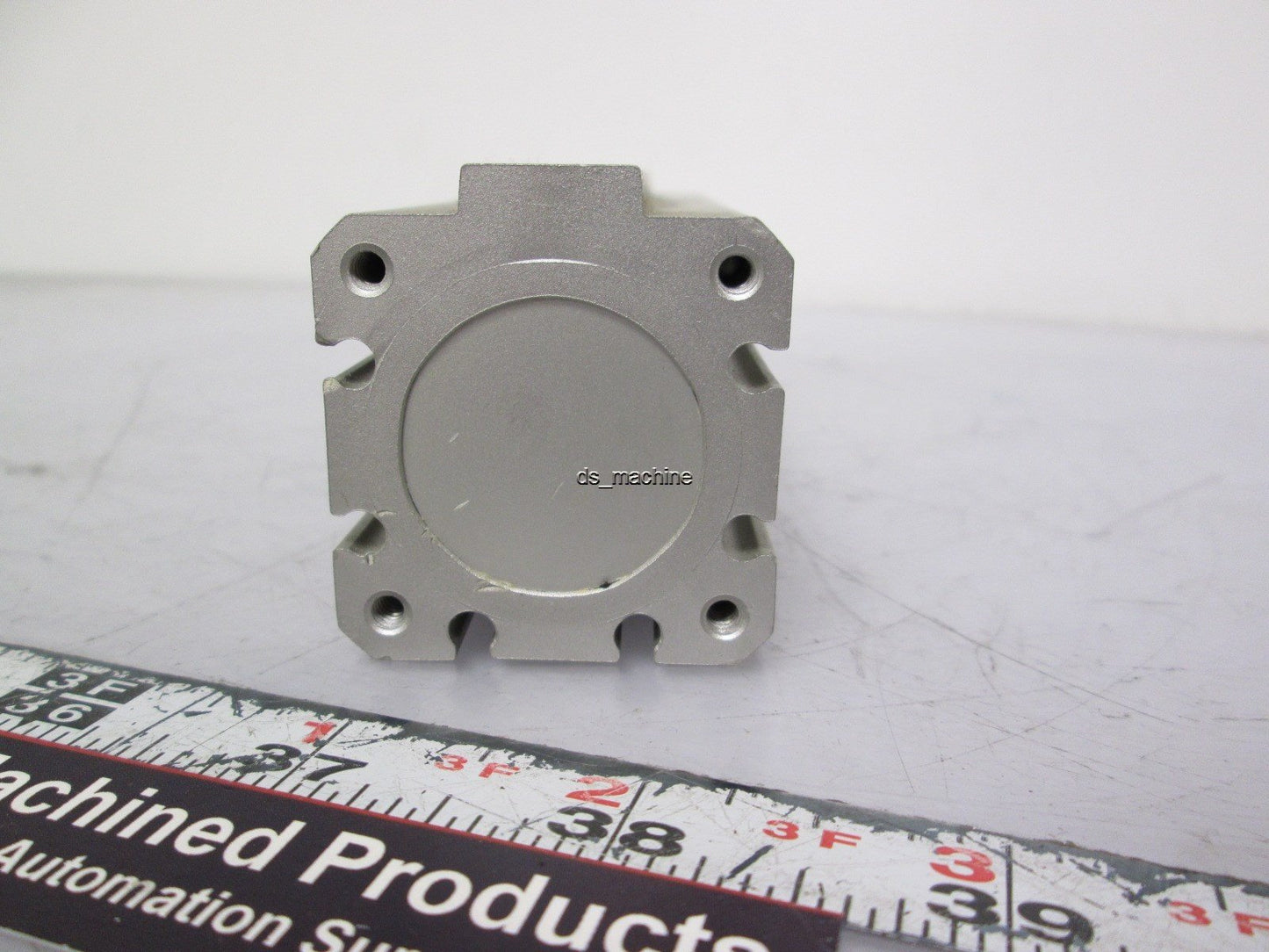 Used SMC NCDQ8A106-300M Compact Pneumatic Cylinder 1 1/16" Bore 3" Stroke 1.3MPa