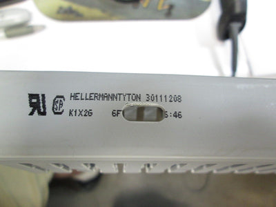 New Lot of 9 New HellermannTyton K1X2G Wire Duct 1" x 2" x 72" *No Covers*