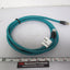 Used Lumberg Automation RJ45S-RJ45S-656/BX/2M Ethernet Patch Cable 2m (6.5') Teal