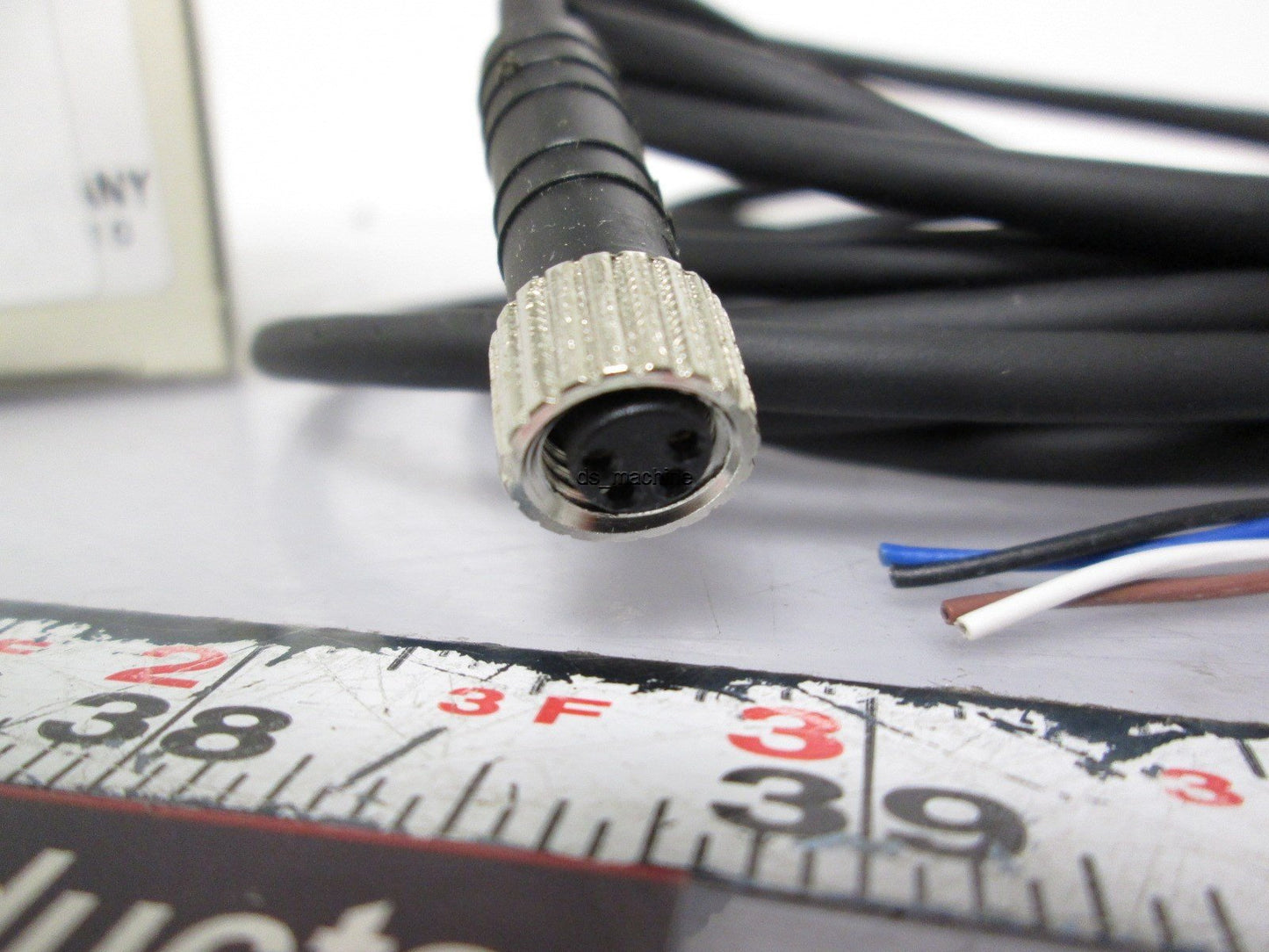 New Lot of 2 New Schmersal M8ST-2M Straight Connection Cables 2m Length