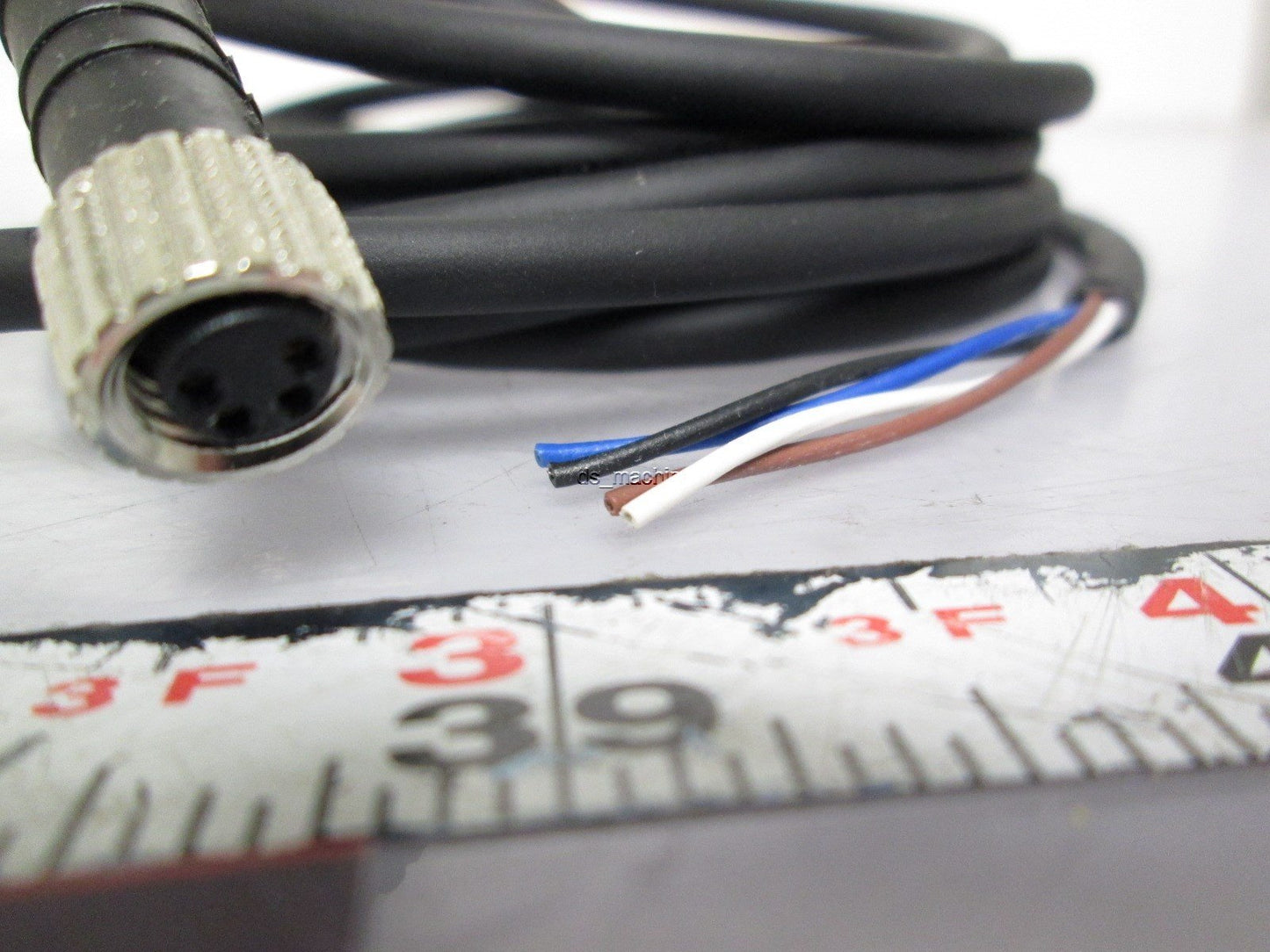 New Lot of 2 New Schmersal M8ST-2M Straight Connection Cables 2m Length