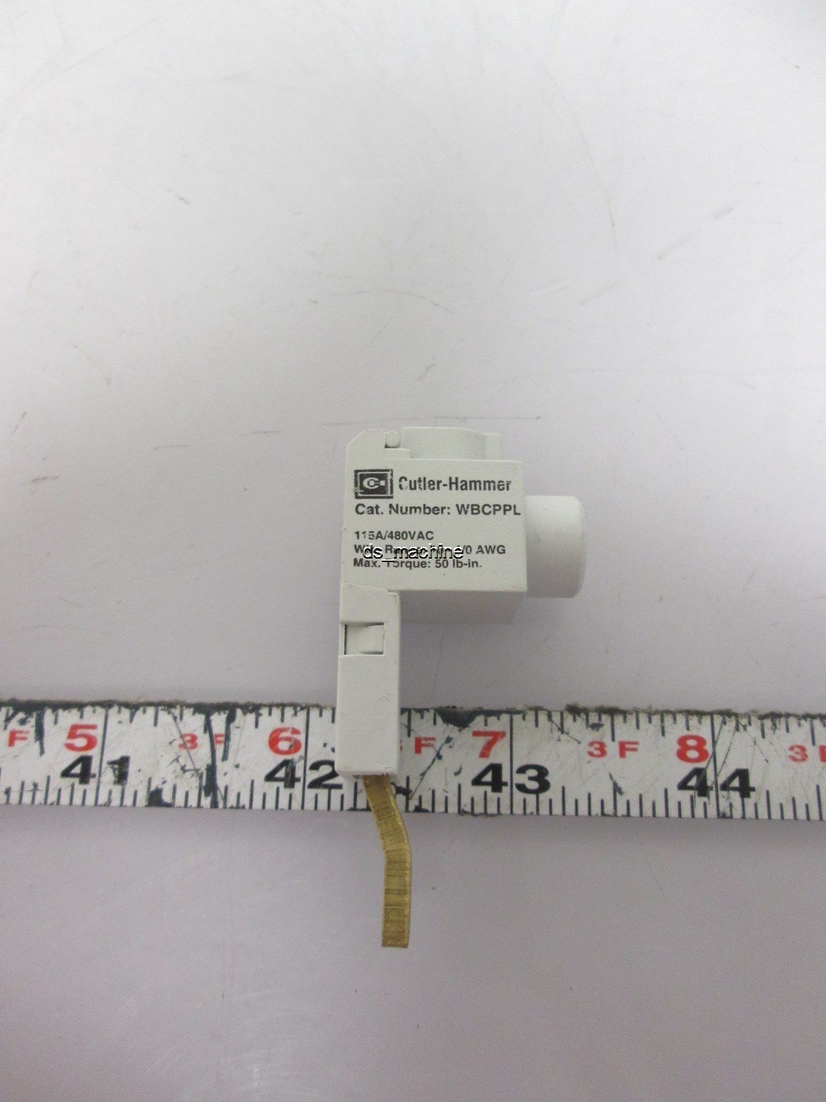 Used Lot of 2 Cutler-Hammer WBCPPL Power Lug Pin Connection 10 to 1/0 AWG 115/480VAC
