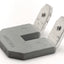 Used Lot of 20 WAGO 284-412 Insulated Jumper Bar for 125A Gray Color