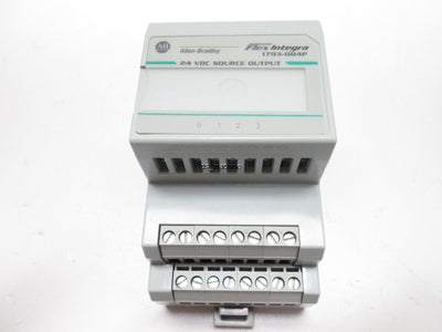 Used Allen Bradley 1793-OB4P Flex Integra Digital Output Module 24VDC Source
