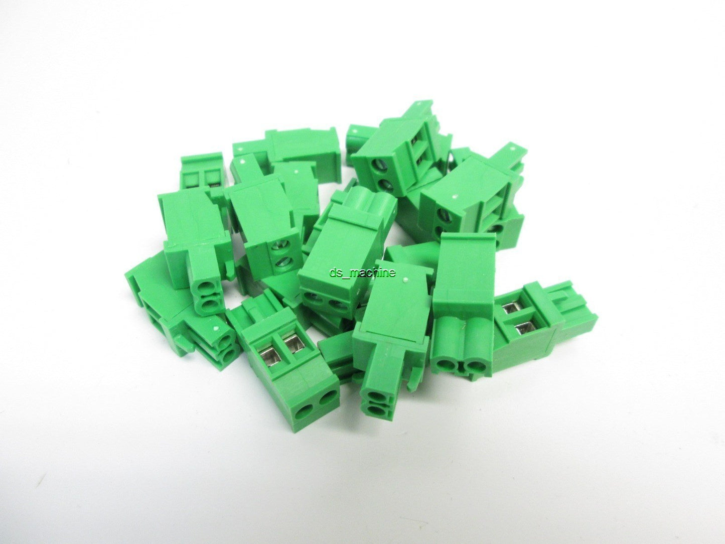 New – Open box Lot of 20 New Altech 36.002 PCB Terminals, 5.08mm Green