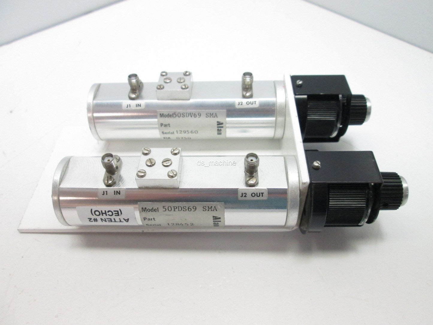 Used Allen 50SDV69 Dual Miniature Rotary Attenuator X 2