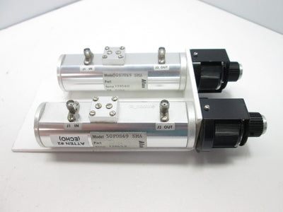 Used Allen 50SDV69 Dual Miniature Rotary Attenuator X 2
