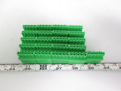 New Lot of 26 New Altech Corp 36.005 Terminal Connectors 5-Pin Green Color