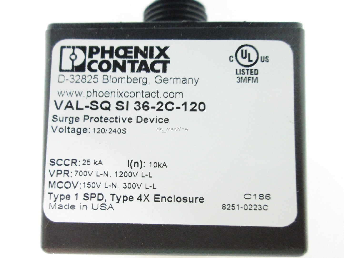 New Phoenix Contact VAL-SQ SI 36-2C-120 Surge Protector 120V