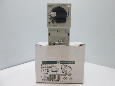 New Telemecanique LB1LB03P01 Protection Module 575VAC -1.0 -1.6A