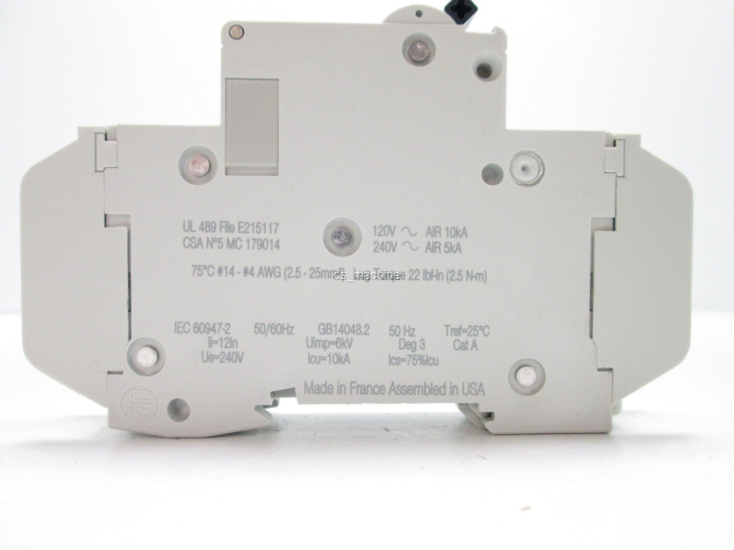 New Schneider Electric 60129 Circuit Breaker 240V 15V Single Pole