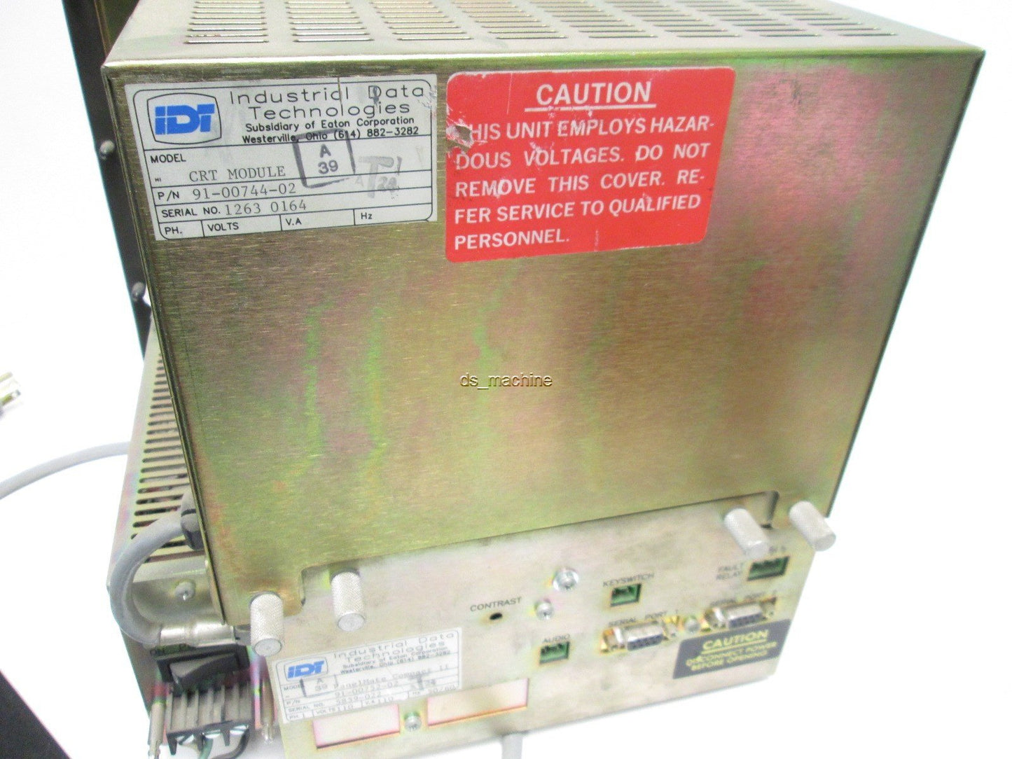 Used Eaton 91-00752-02 PanelMate Compact II Operator Interface, 120V