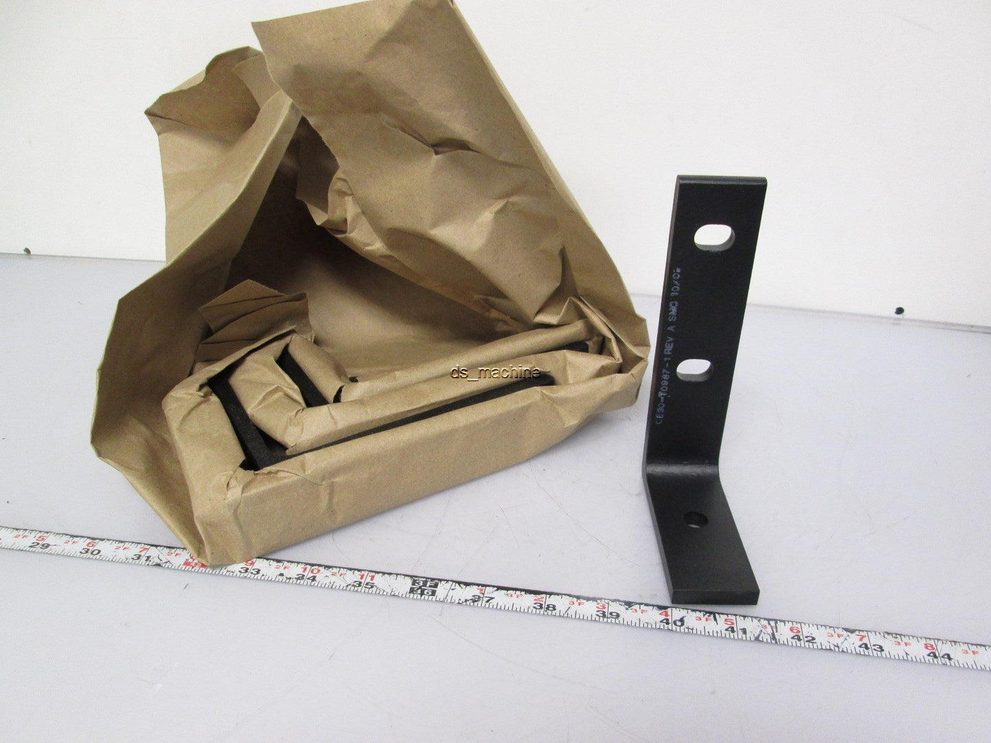 New Lot of 5 New Stoll Metalcraft Angle Brackets 6" x 4" x 5/16" Wide Right Angle