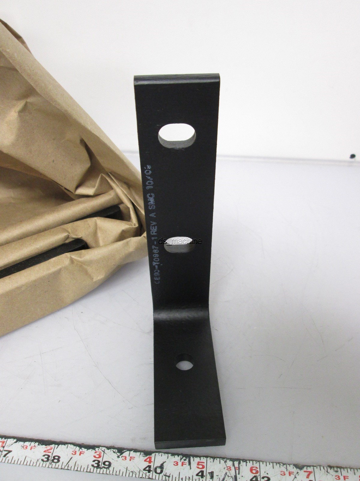 New Lot of 5 New Stoll Metalcraft Angle Brackets 6" x 4" x 5/16" Wide Right Angle