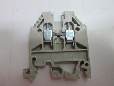 New Lot of 40 Weidmuller WK2.5 2.5mm 20A 600V 12 to 24 AWG  Terminal Block