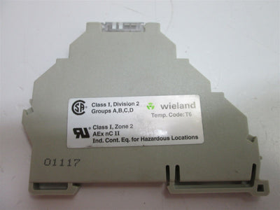 New Lot of 6 New Wieland 80.010.4105.0 Relay Module Flare 24V 1W 48V 20M-F