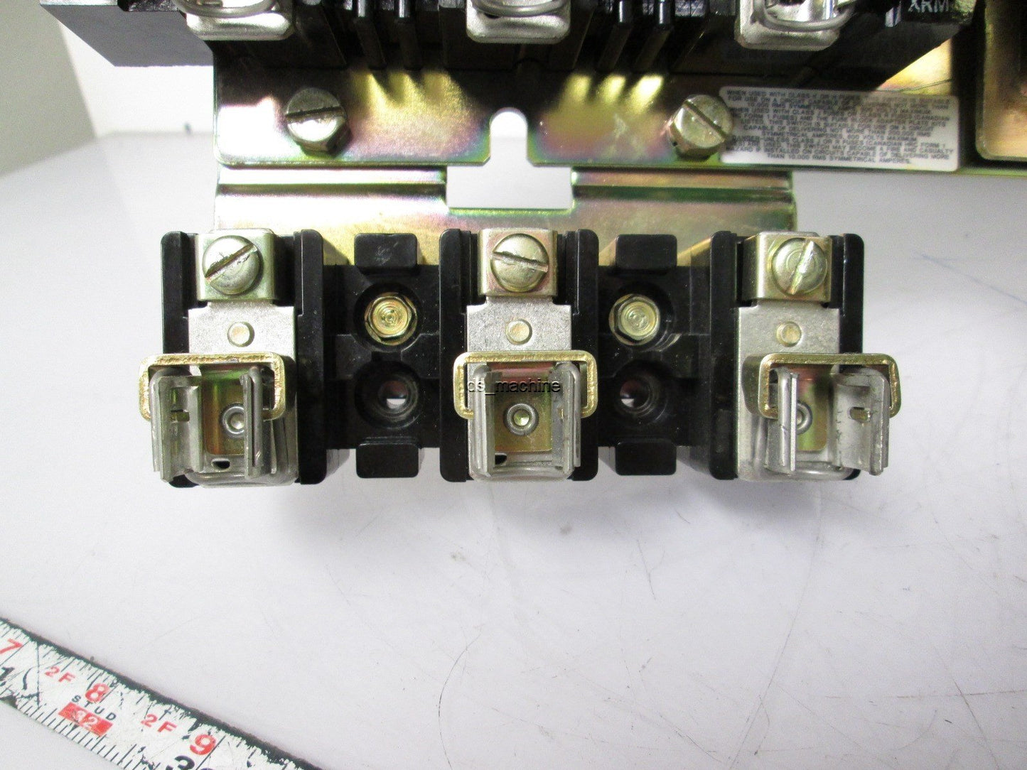 Used Allen Bradley 1494-NF30 Ser A Disconnect Switch with 40023-415-01 Fuse Holder