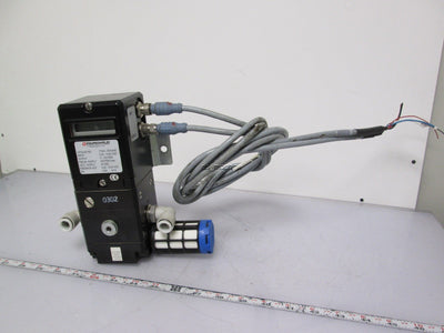 Used Fairchild T7900-00704H0 Pneumatic Pressure Transducer 0-150PSI to 0-10VDC 24VDC