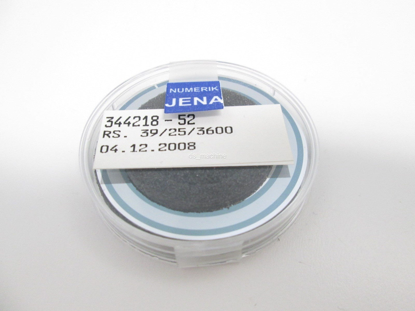 New Numerik Jena RS 39/25/3600 Grating Disk, 3600 Lines, 25mm ID, 46mm OD