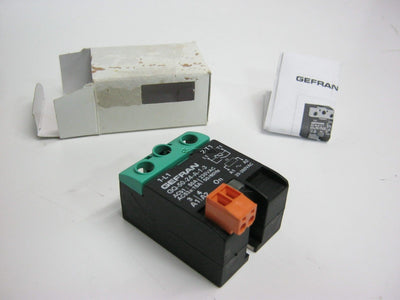 New Gefran GQ-50-24-A-1-3 Solid State Relay w/ Logic Control 50A 230VAC