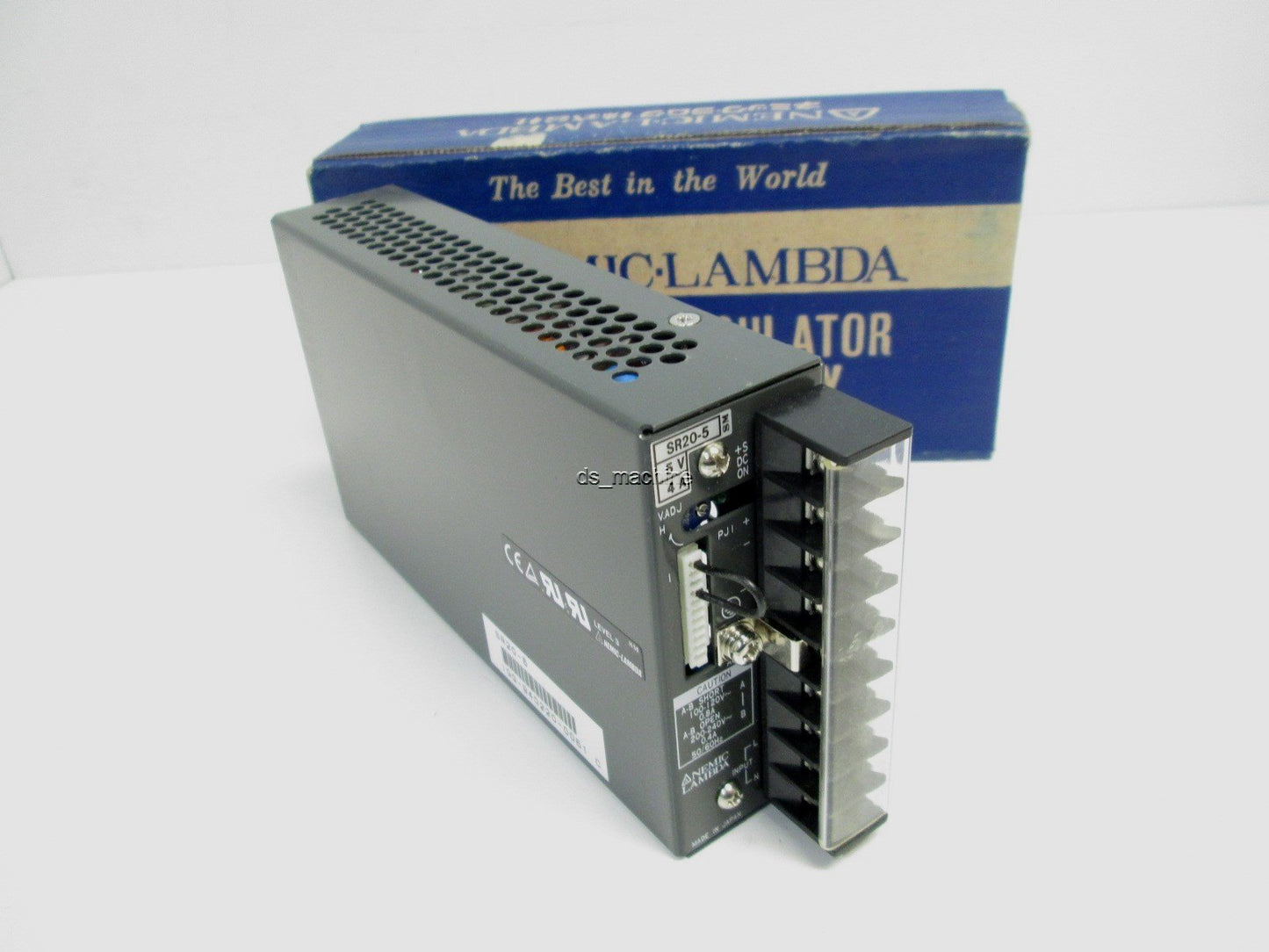 New Nemic Lambda SR20-5 Power Supply, 100-120V/200-240V IN, 5VDC 4A OUT