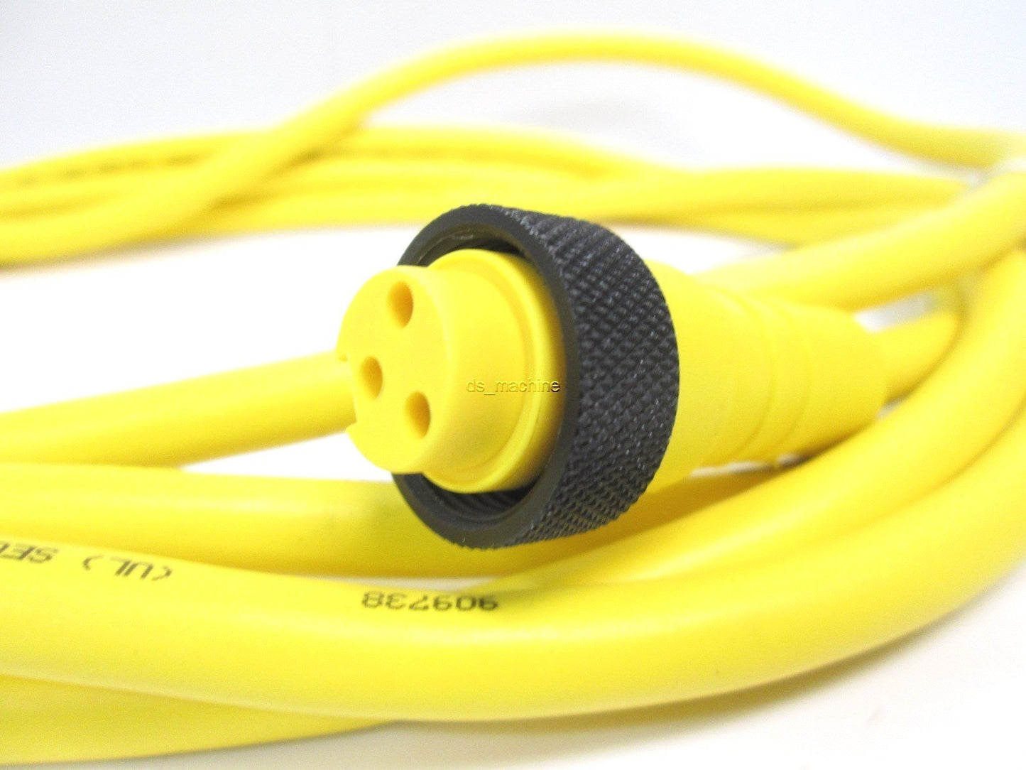 New – Open box Lumberg RSRK 301-738/12F Cable Cordset 3-Pin, Mini 7/8", Round Connector, 12ft