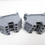 Used Lot of 8 EURO4 Terminal Blocks, 750V 32A, 600V 30A AWG 24-10