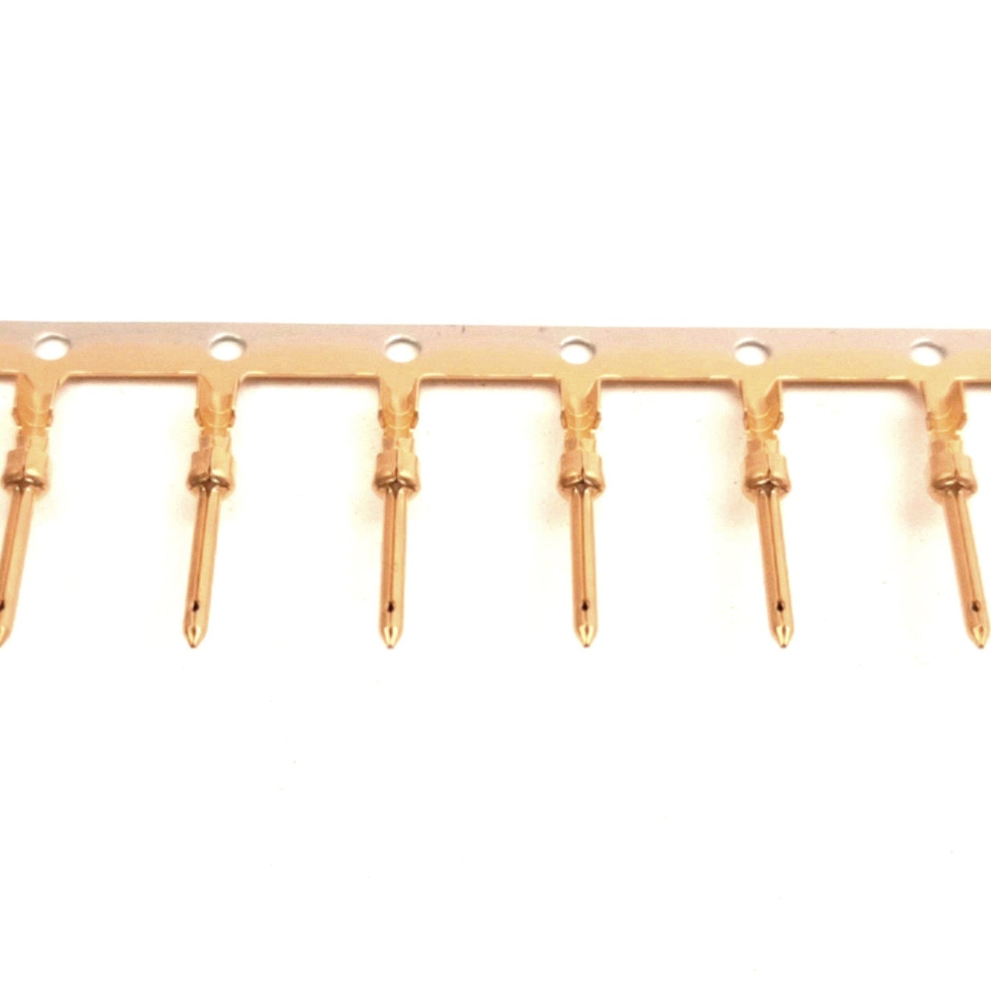 New – Open box Lot of 200 TE 205202-2 D-Sub Crimp Connector Pins Male Size 20 20-24AWG Gold