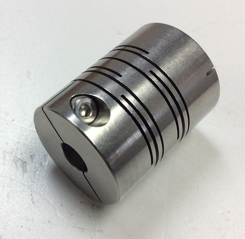 New Other Misumi CPLSC32-10-9.525 Stainless Steel Slit Coupling 9.525mm-10mm Zero Backlash