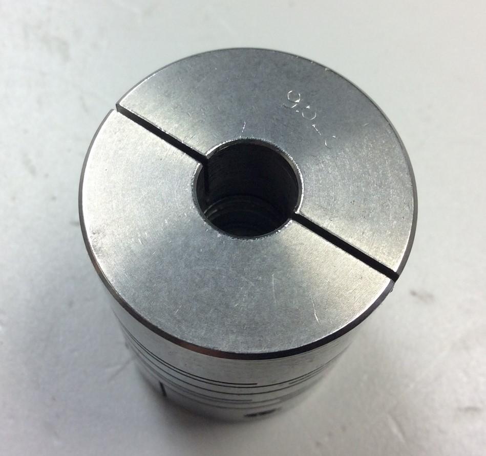 New Other Misumi CPLSC32-10-9.525 Stainless Steel Slit Coupling 9.525mm-10mm Zero Backlash
