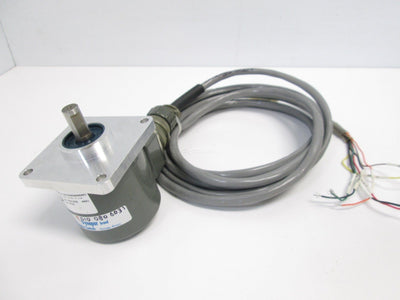 Used Danaher Controls HA725090000001 Dynapar Encoder, 9000PPR, 3/8"OD, 10-30VDC