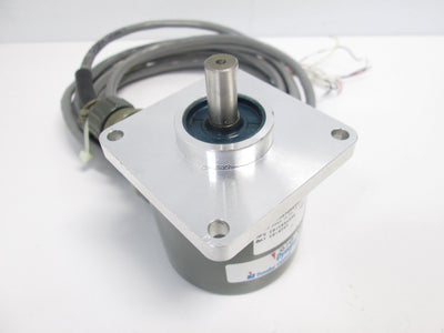 Used Danaher Controls HA725090000001 Dynapar Encoder, 9000PPR, 3/8"OD, 10-30VDC