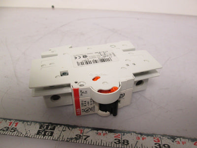 New ABB S201UK4 Single Pole 4A Circuit Breaker w/ S2C-H6RU Auxiliary Contact 1NO 1NC